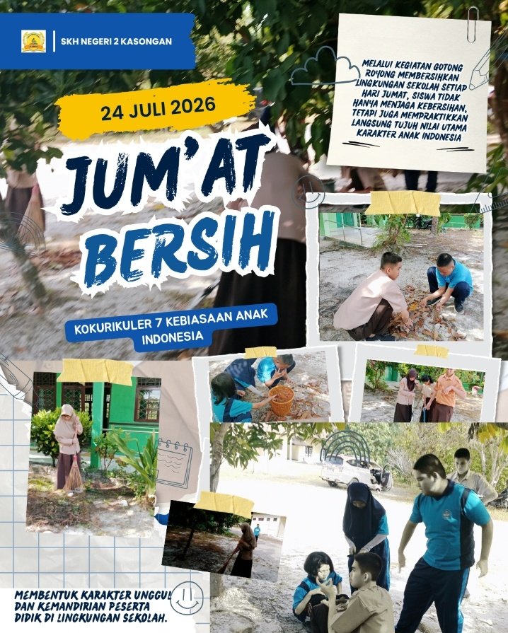 Implementasi Nyata Gerakan Jum'at Bersih dalam Membentuk 7 Kebiasaan Anak Indonesia