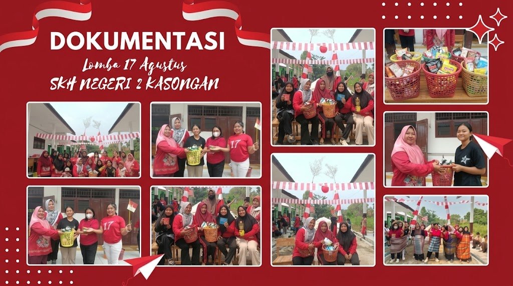 Kemeriahan Lomba HUT RI ke-81 di SKH Negeri 2 Kasongan: Mempererat Kebersamaan, Menumbuhkan Semangat Juang